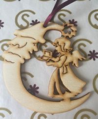 Angel in Moon