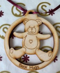 Bear in a round