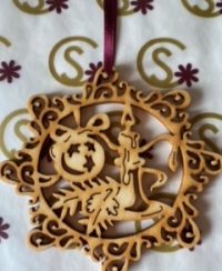 Candle and bauble