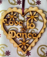 Love to dance - flowers